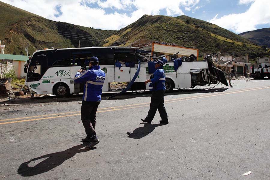 Accidente Ecuador