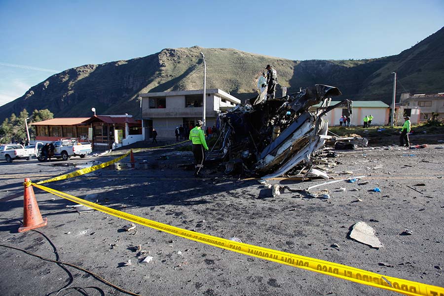 Accidente Ecuador