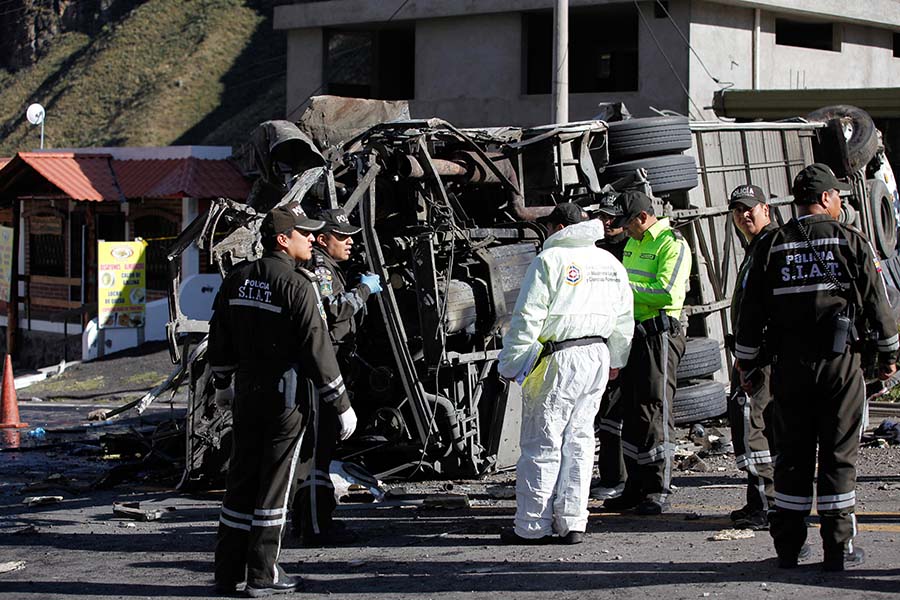 Accidente Ecuador