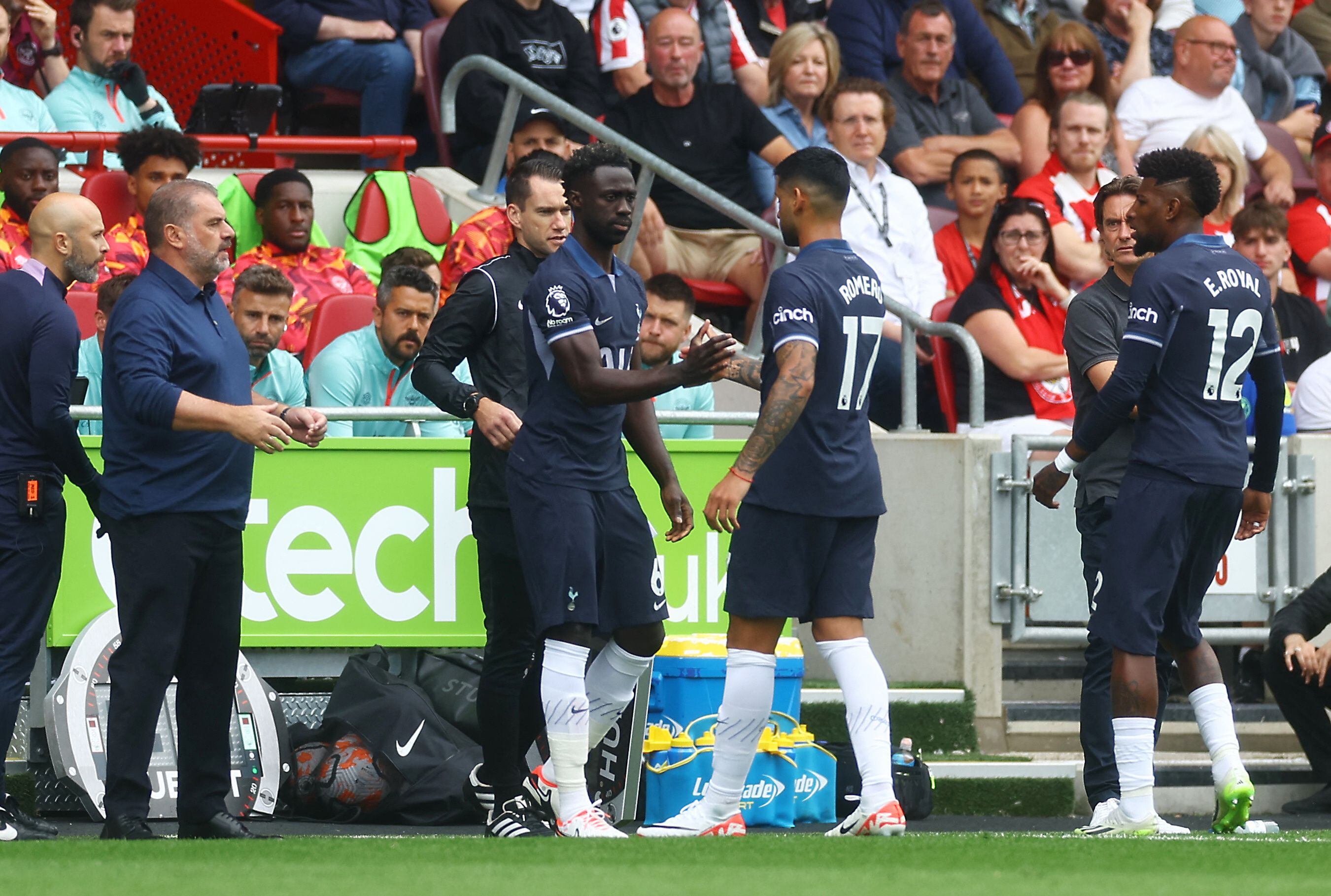 Inglês: Sem Kane, E. Royal garante empate do Tottenham com Brentford