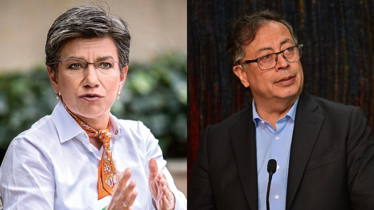 Agarrón entre Claudia López y Gustavo Petro por el destino del metro de  Bogotá: “Se hubiera ahorrado el viaje”