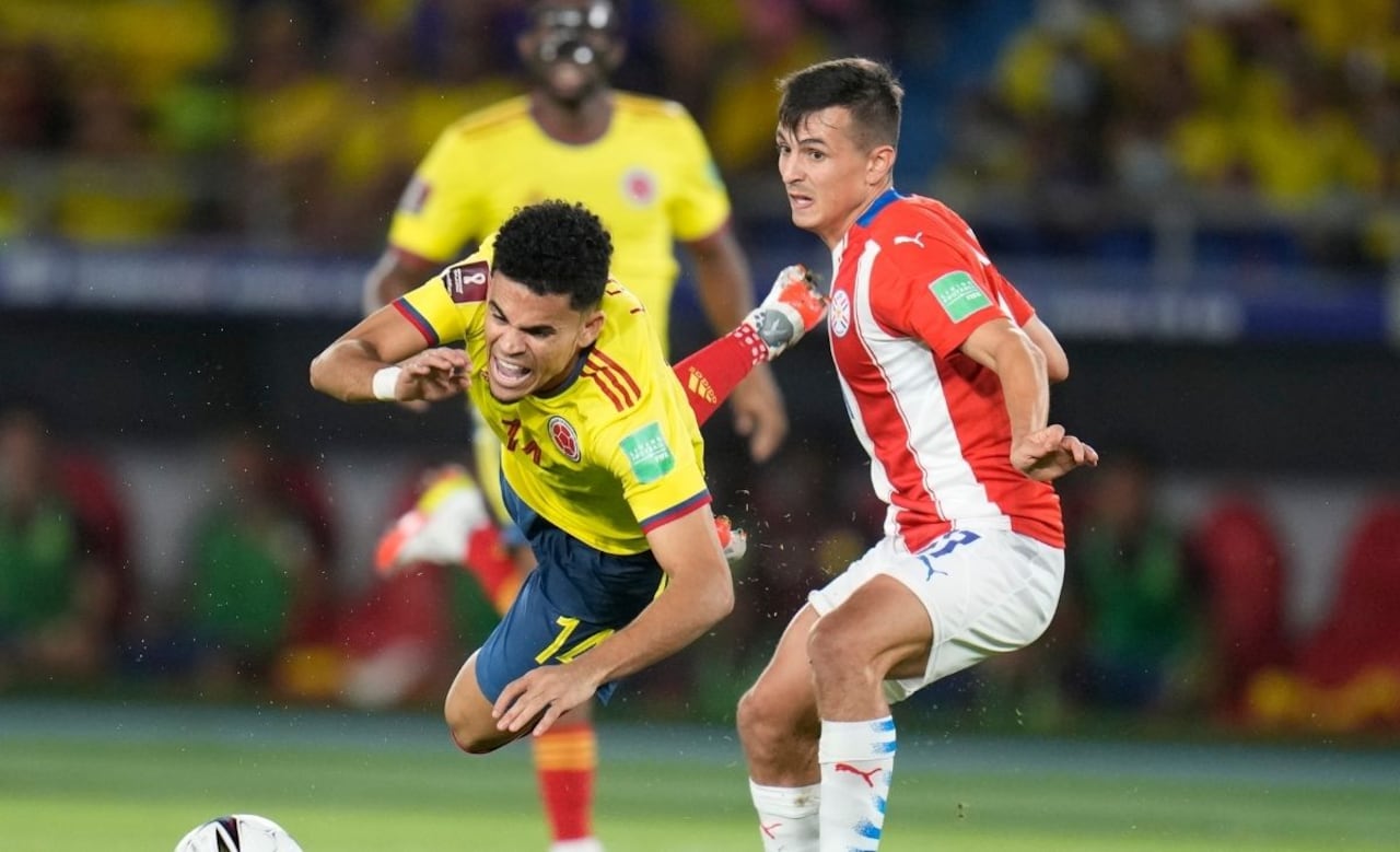 Luis Diaz ha sido uno de los hombres más incisivos en buscas el gol ante Paraguay.