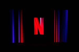 Logo de Netflix cuando se reproduce alguna de las producciones que aloja la plataforma.