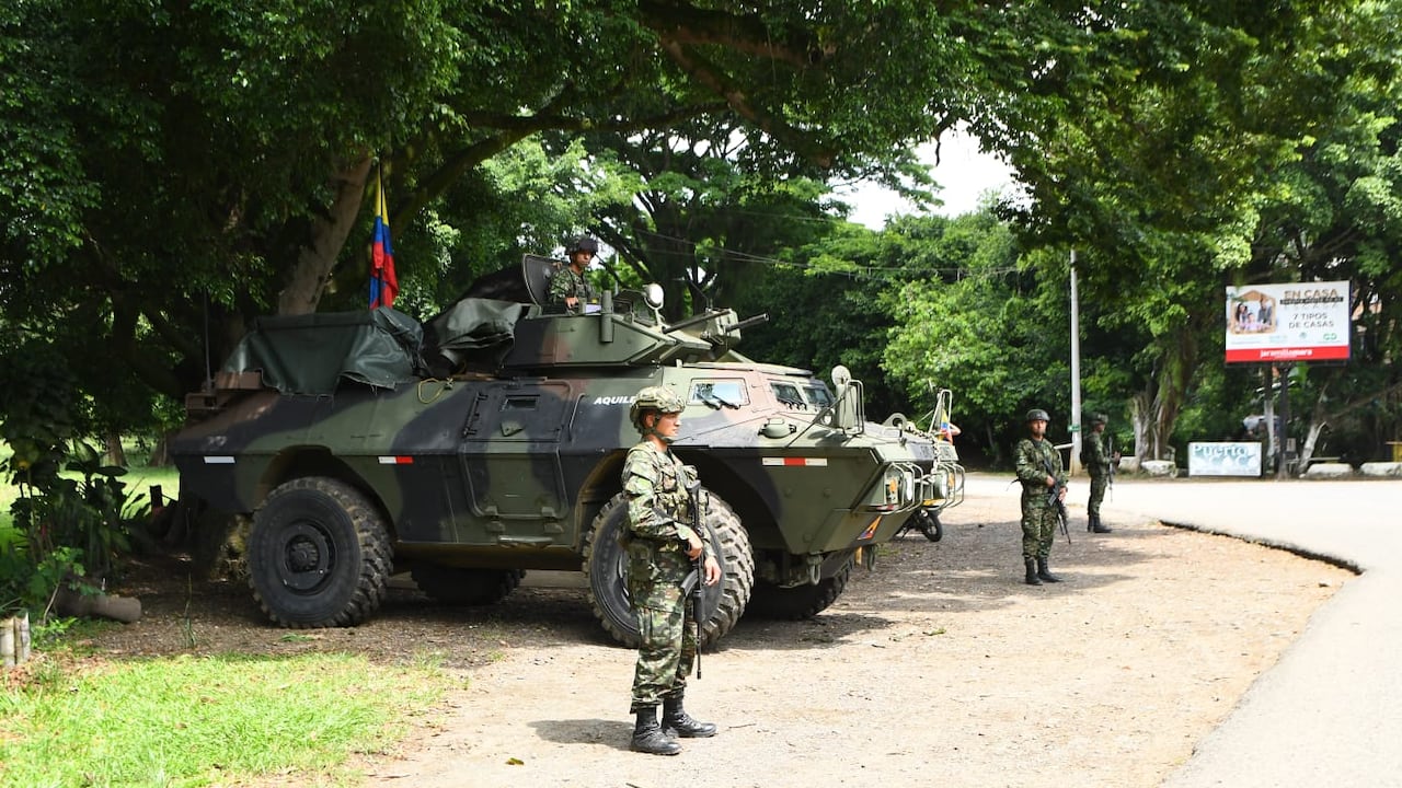 Ejército Nacional realiza Controles de Vigilancia y Seguridad en Potrerito y Jamundí.