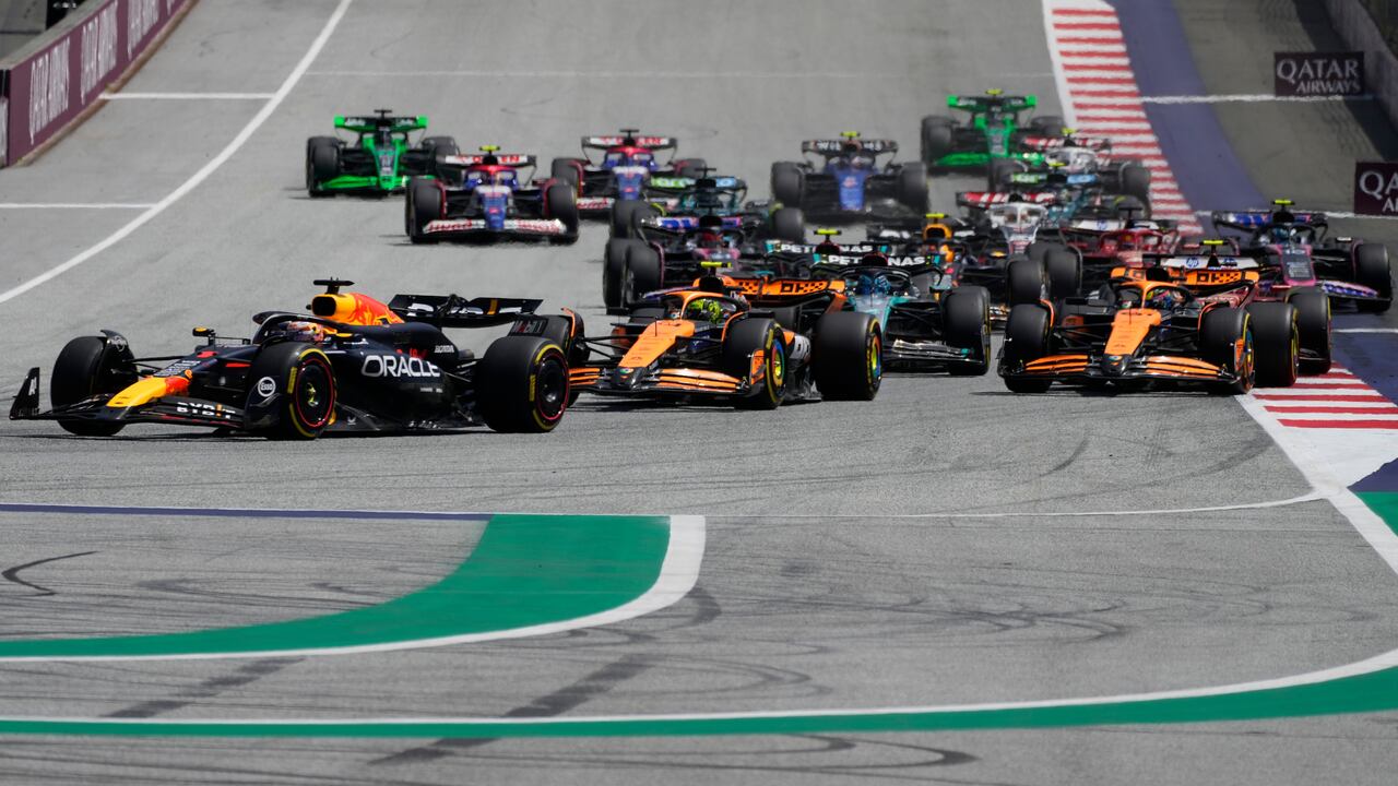 Imagen del sprint en el GP de Austria en la Fórmula 1 2024.
