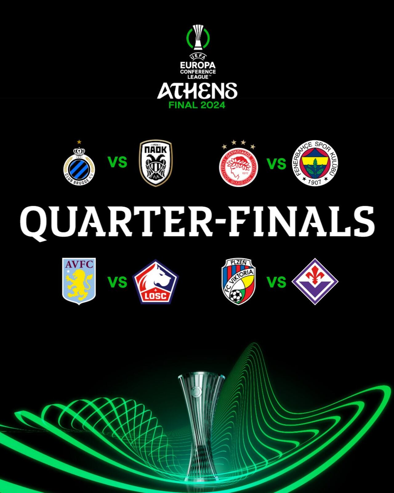 Cuartos de final de la UEFA Conference League 23-24.