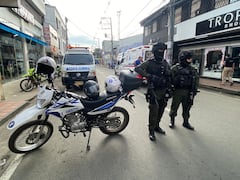 La autoridades están en el centro de Jamundí luego de que explotara una moto bomba cerca del parque principal del municipio.