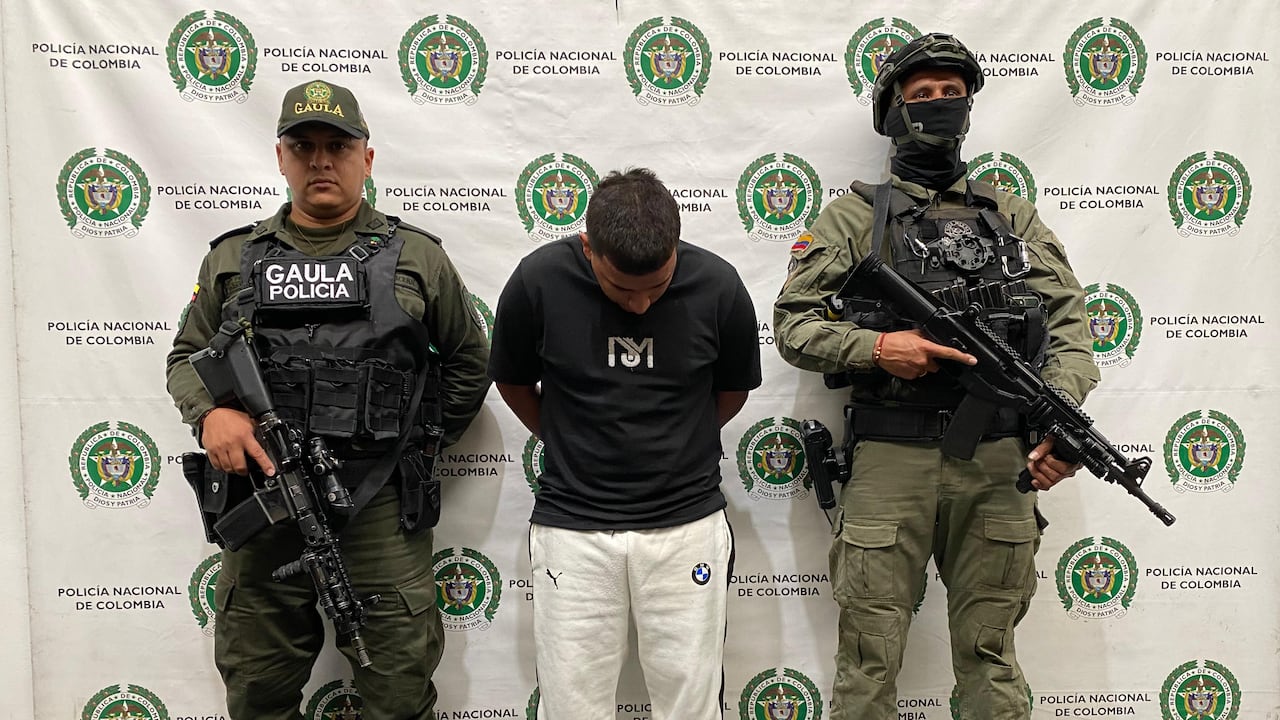 Autoridades capturaron en Medellín a alias ‘Figueroa’ o ‘Ruso’, cabecilla sicarial de la banda 'La Inmaculada', de Tuluá.