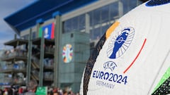 Balón oficial de la Eurocopa 2024 que se disputa en Alemania.