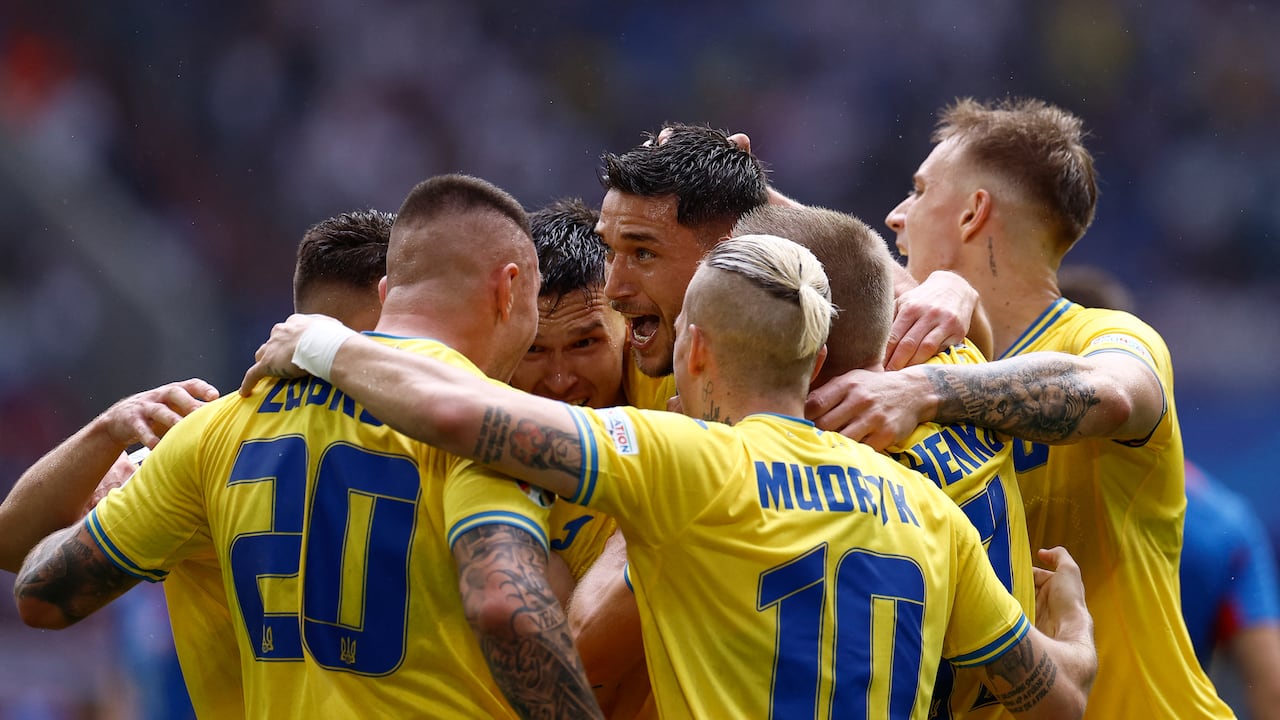 Ucrania ganó su primer partido de la Eurocopa