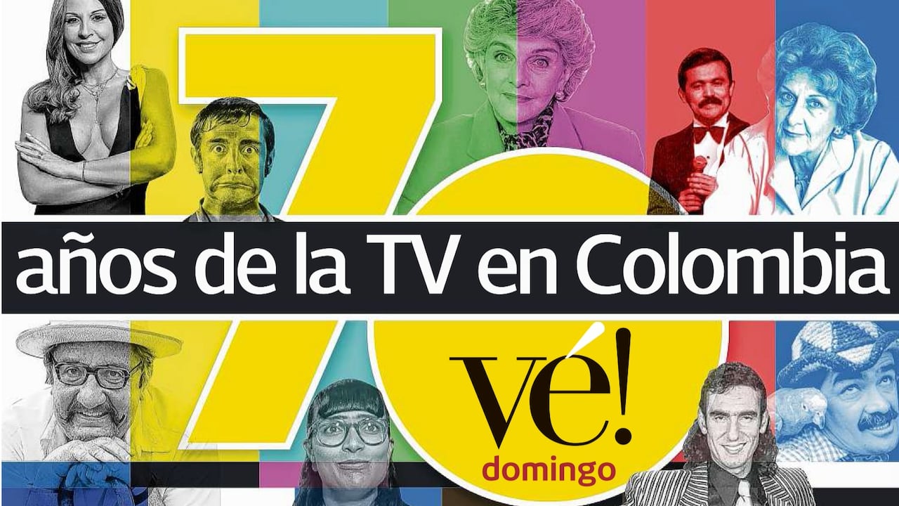 La televisión en Colombia 70 años y estos son algunos datos de personajes y programas que destacan en la historia de la producción audiovisual del país.
