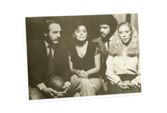 Kepa Amuchastegui, Fanny Mikey, Luis Eduardo Arango y Consuelo Luzardo en la obra de teatro 'Quién le teme a Virginia Wolf'.