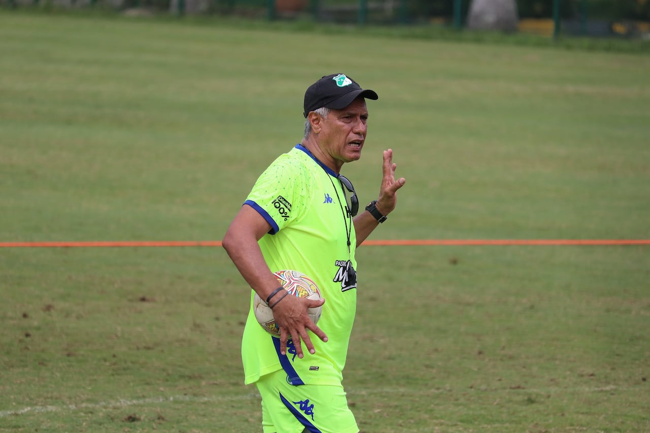 Hernán Torres director técnico del Deportivo Cali.