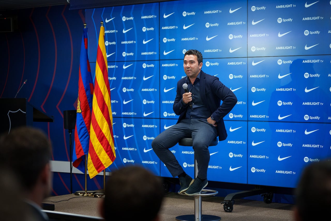 Deco, nuevo director deportivo del Barcelona.