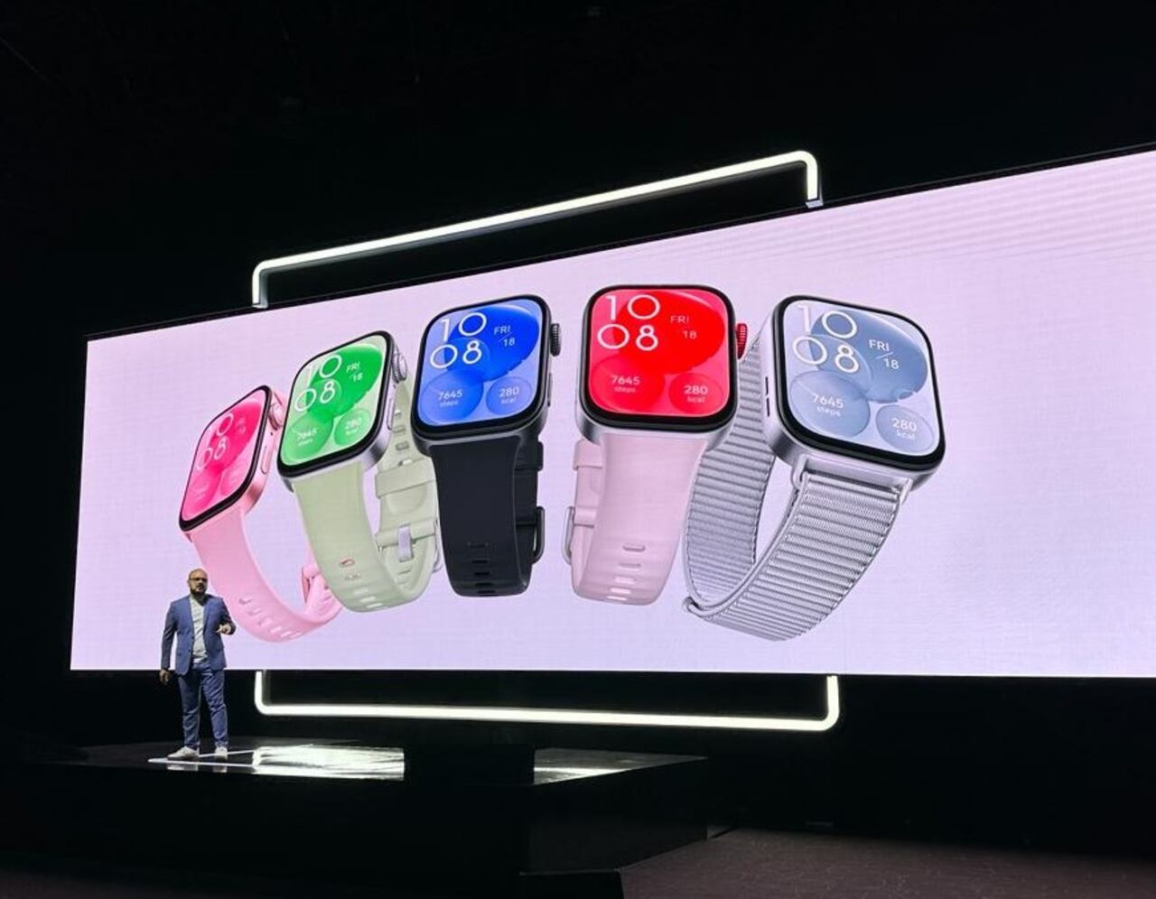 Nuevos relojes inteligentes lanzados por Huawei en México.