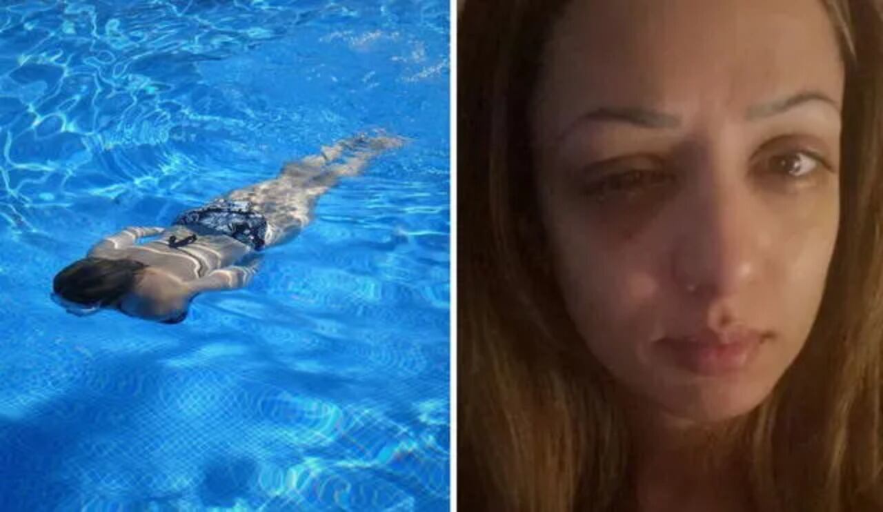 En Reino Unido, una mujer perdió su ojo por entrar a un piscina pública.