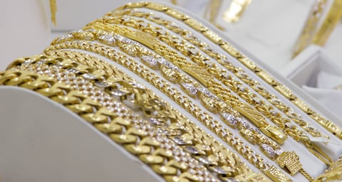 Gold Chains - Dubail gold souq market
