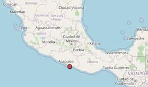 El temblor se presentó en el Estado de Guerrero