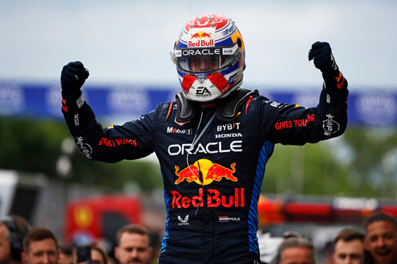 Max Verstappen celebra una nueva victoria para su palmarés.