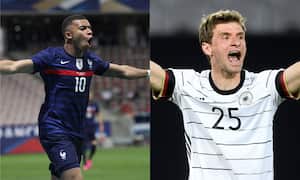 Francia vs. Alemania - Eurocopa.