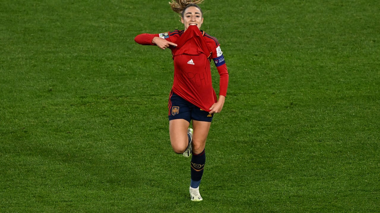 Olga Carmona, lateral izquierda de la Selección de España.