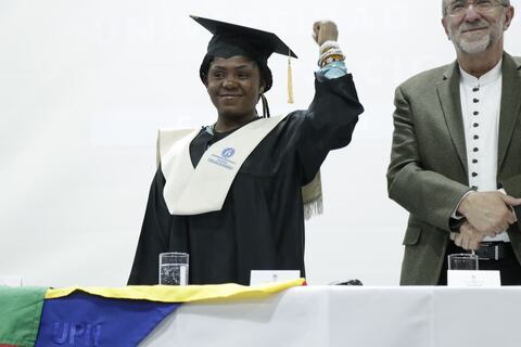 Francia Márquez recibió doctorado honoris causa en educación