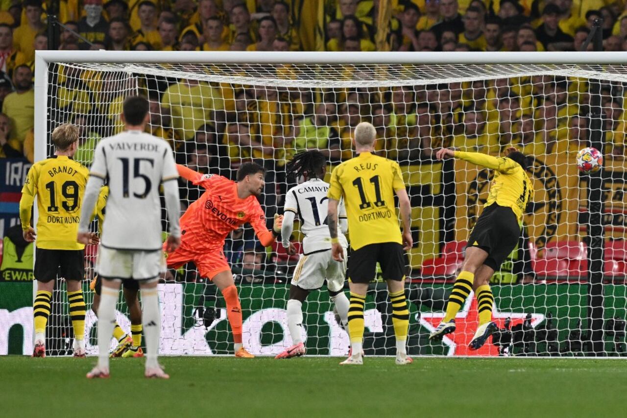 Imagen de la final de la Liga de Campeones que ganó el Real Madrid al Borussia Dortmund.