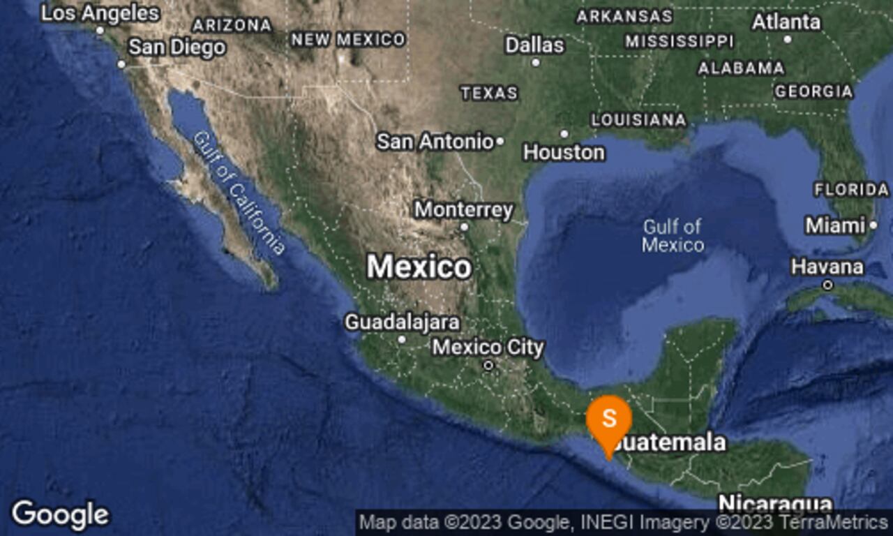 Reporte oficial sobre el primer temblor que se registró en México en la mañana de este martes.