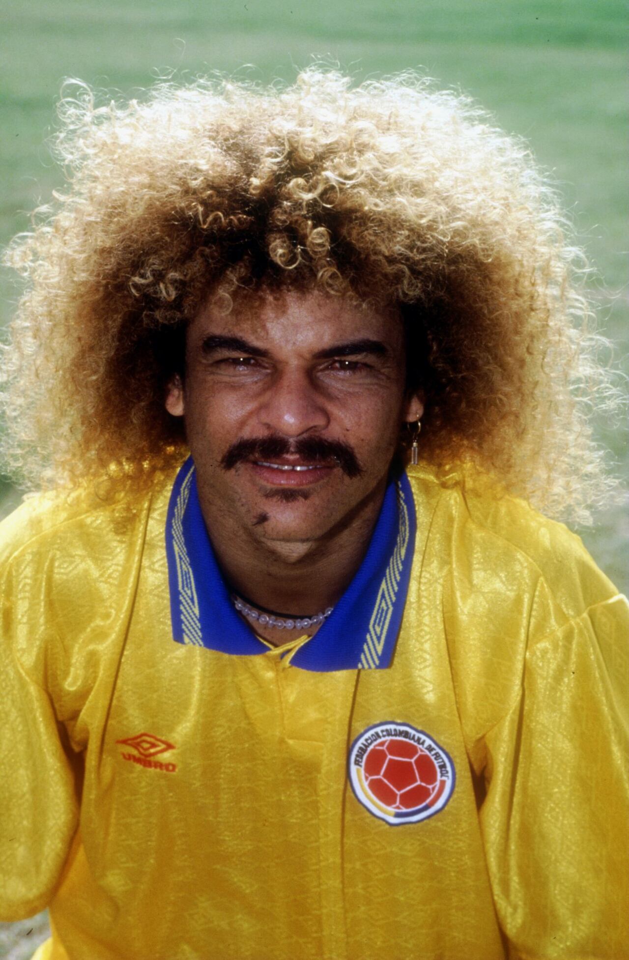 Carlos Valderrama, el capitán y número 10 de la Selección Colombia en la noche del 5 de septiembre de 1993