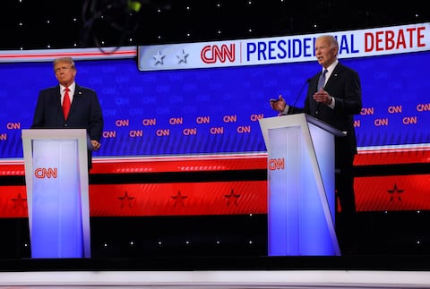 Trump Bidem debate presidencial