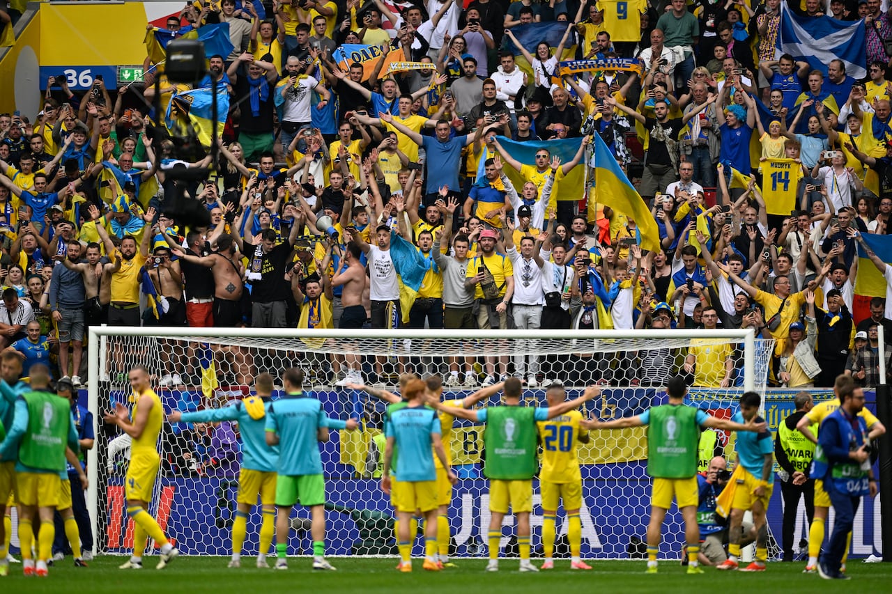 Ucrania ganó su primer partido de la Eurocopa 2024