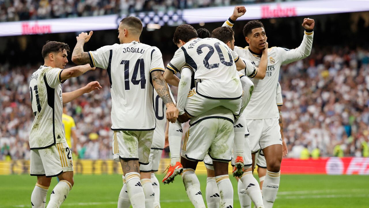 Real Madrid a un paso de la liga tras ganar al Cádiz