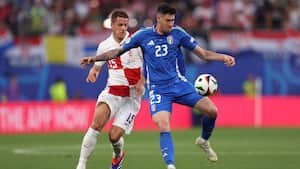 Imagen del duelo entre Croacia e Italia por la Eurocopa 2024.