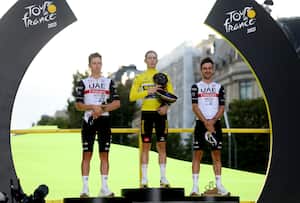 Tour de Francia, podio 2023