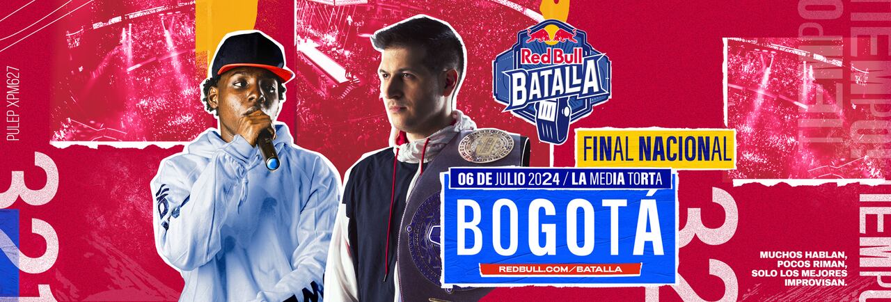 Bogotá se prepara para ser testigo de la batalla de freestyle más intensa del año en la Final Nacional de Red Bull Batalla 2024. Asegúrese de registrar su participación para garantizar su lugar en La Media Torta el próximo 6 de julio.