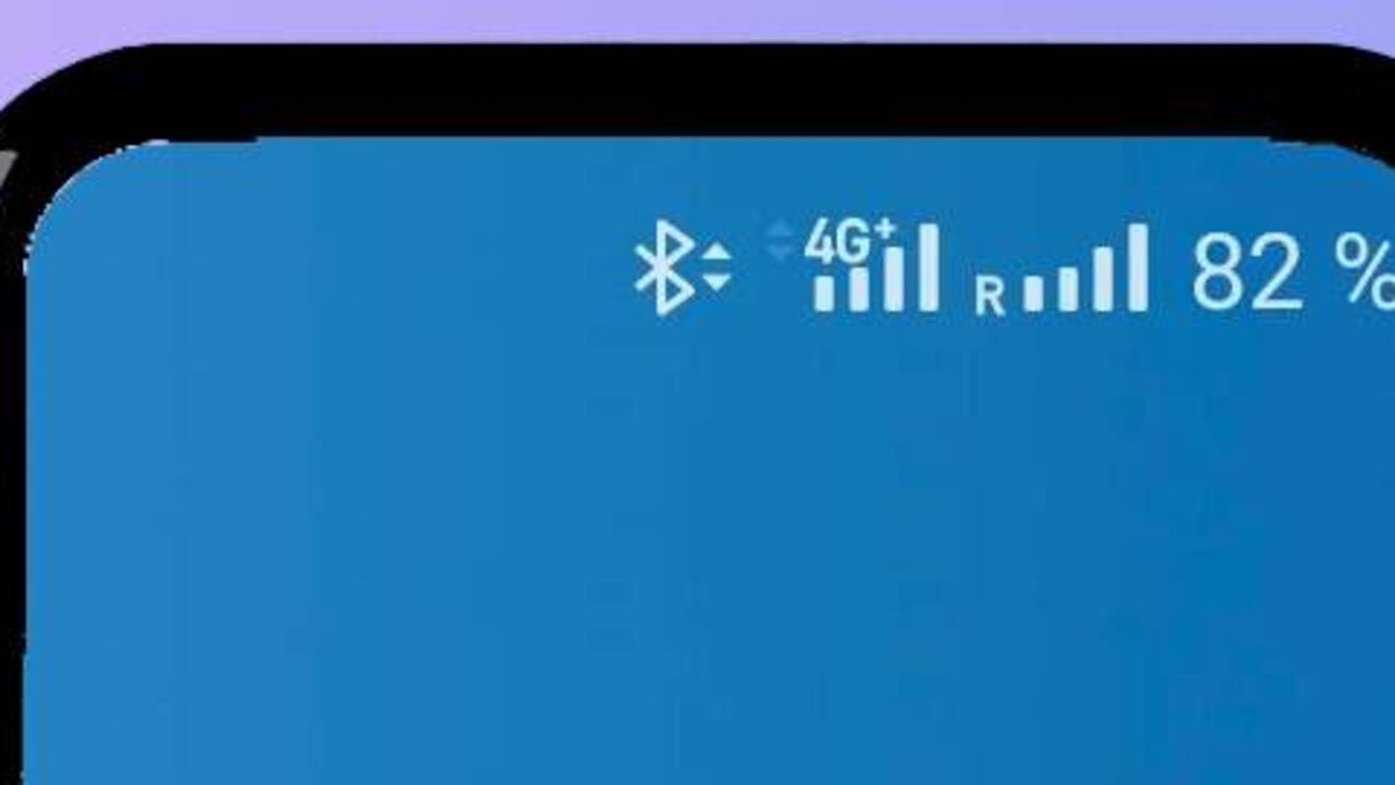 El teléfono muestra unas flechas en los logos de Wifi para indicar la conexión