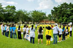 Escuela de Fútbol femenino fundación Valle de Lili