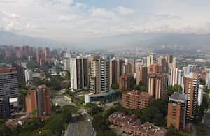 Panorámica de Medellín El Poblado