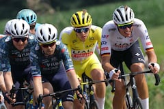 Tadej Pogacar durante la etapa 4 del Tour de Francia