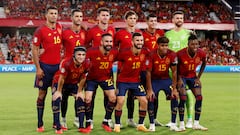 Nómina de la Selección de España