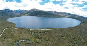 La laguna de Chingaza hace parte del Parque Nacional que lleva su mismo nombre y abastece al 80 por ciento de los habitantes de la capital. (Foto: Amaury Escobar)