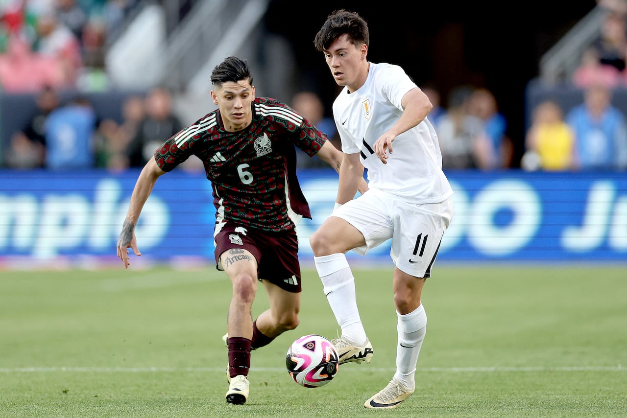 Uruguay vs México - partido amistoso.