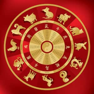 El horóscopo chino se mide con animales que se asignan por años de nacimiento.