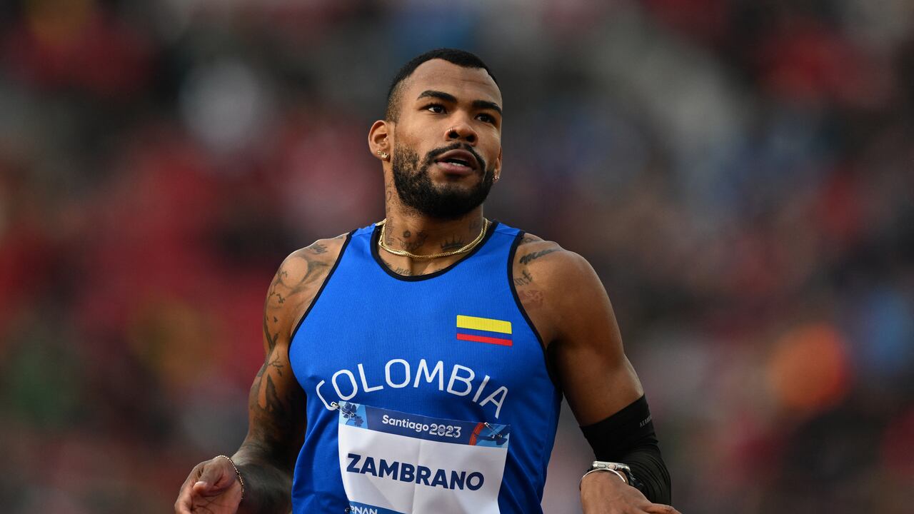 Anthony Zambrano en los Juegos Panamericanos 2023.