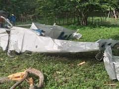 La avioneta se cayó en zona rural de Juan de Acosta, Atlántico.