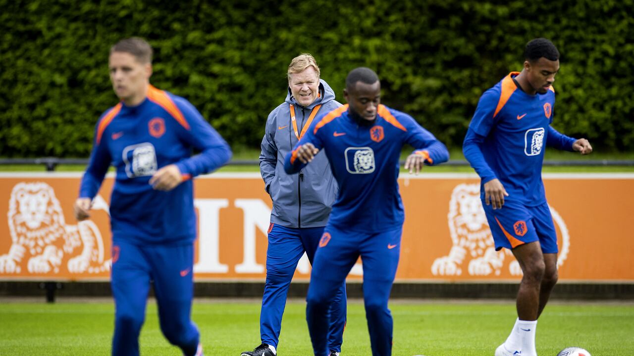 Ronald Koeman reveló la lista de convocados de Países Bajos para la Eurocopa