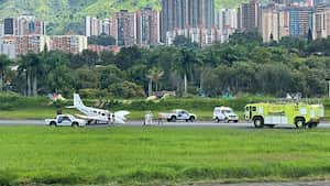 Incidente en el aeropuerto Olaya Herrera de Medellín