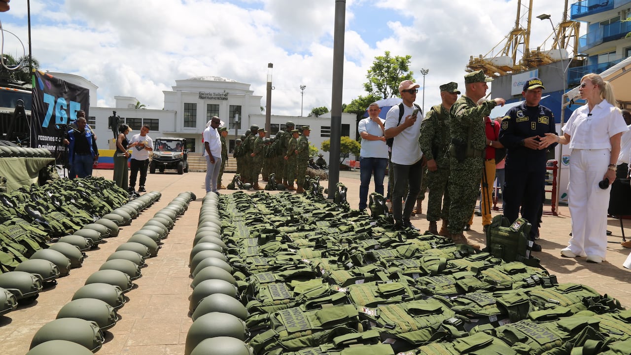 Este acto se realizó con el propósito de proteger la vida de los militares y y fortalecer las capacidades de las autoridades en el municipio vallecaucano.