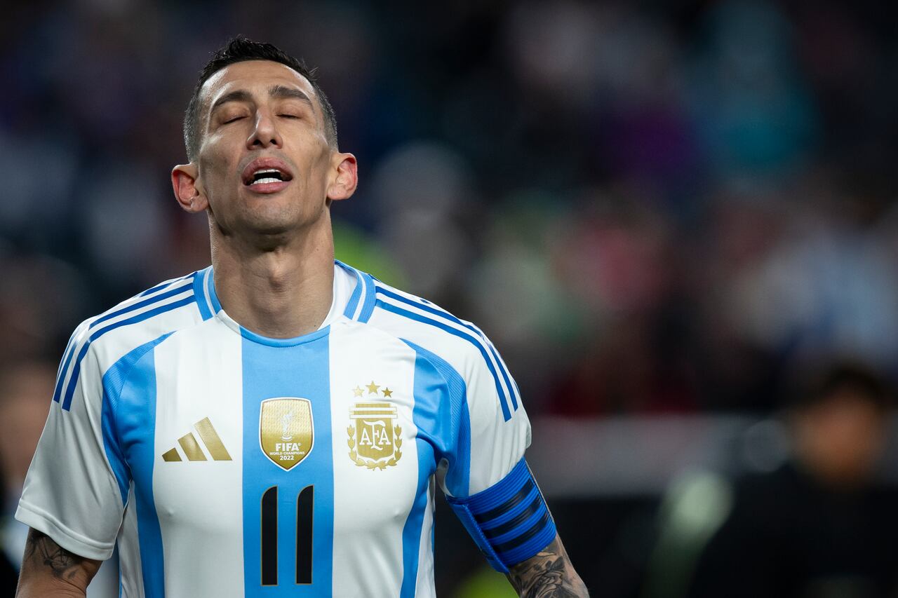Di María, en ausencia de Messi, es el indiscutido capitán de la Selección Argentina.