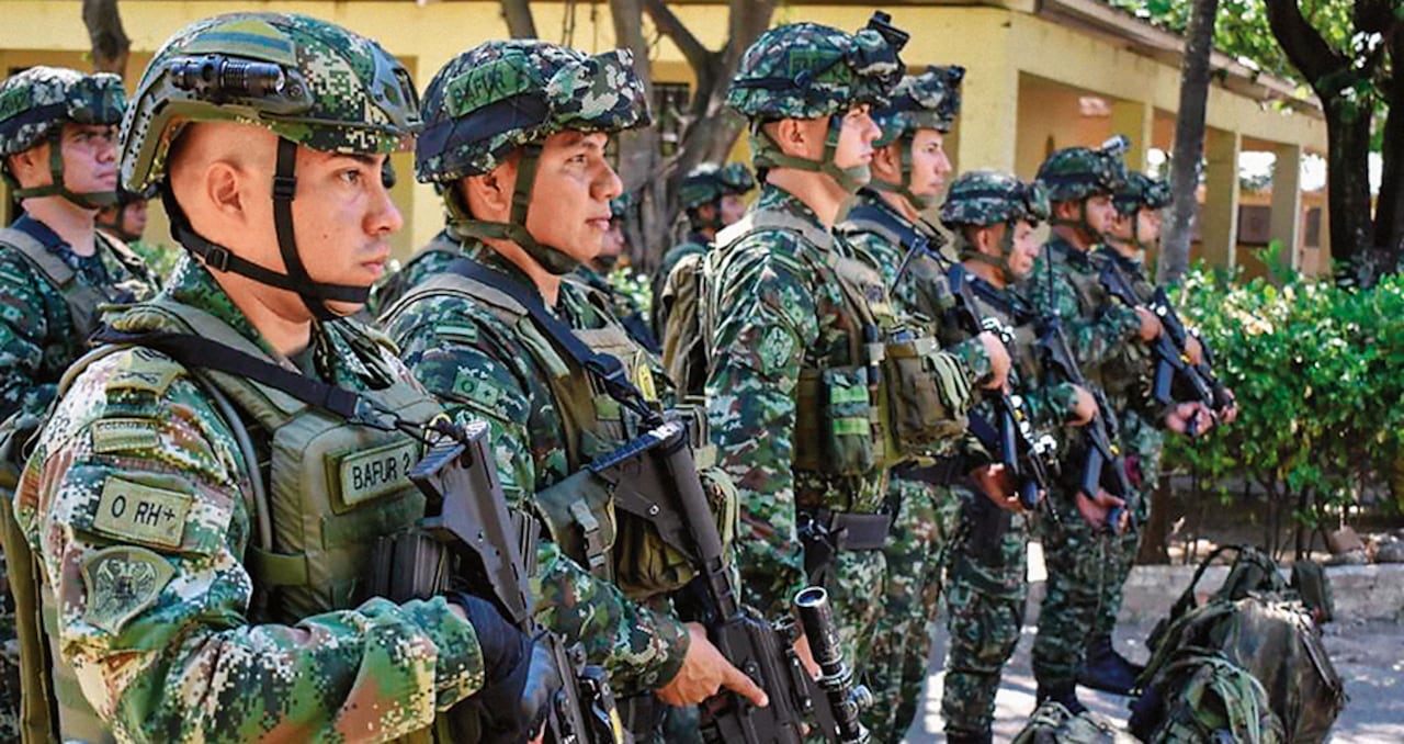    Al menos nueve soldados han sido asesinados por las disidencias este año en el Cauca.